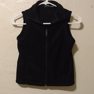 White Sierra boys polar fleece vest